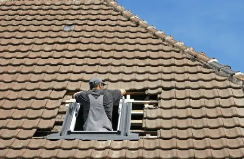 Pose de velux - Gaillard
